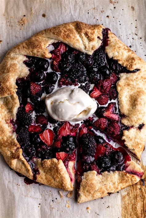 Mixed Berry Galette - Cooking with Cocktail Rings | Recipes