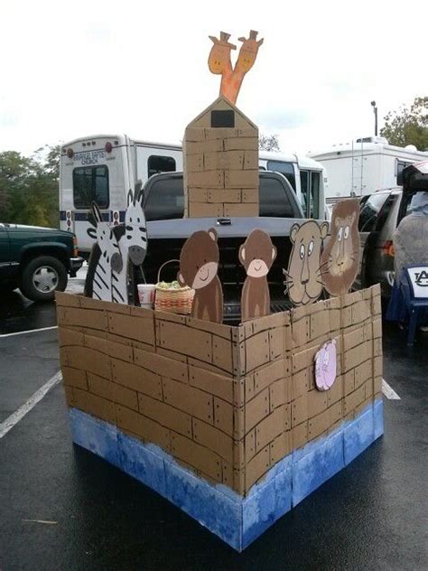 Noah ark for trunk or treat. | Trunk or treat, Noah s ark, Truck or treat