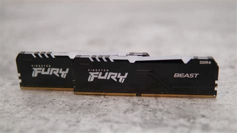 Review: 32GB Kingston FURY BEAST DDR4 RGB 3600 MHz RAM Kit