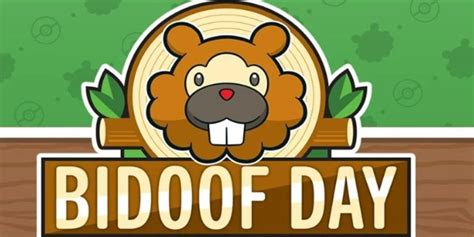 Pokemon Has Declared July 1 As Bidoof Day