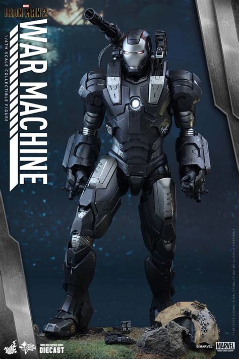 Hot Toys Die-Cast War Machine Iron Man 2 Figure Up for Order! - Marvel Toy News