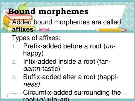 Morphological change