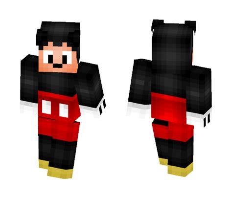 Get Mickey Mouse Skin Minecraft Skin for Free. SuperMinecraftSkins