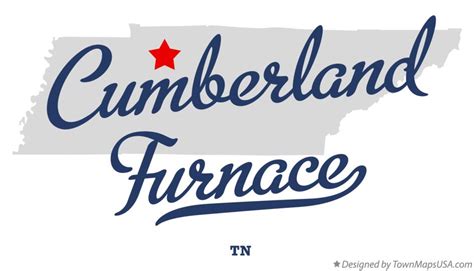 Map of Cumberland Furnace, TN, Tennessee