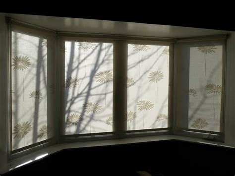 Patterned Roller Shades are enhanced by the outdoor tapestry Patterned ...