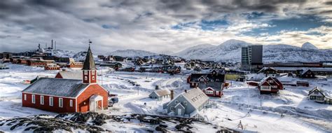 Elevation of Nuuk, Greenland - Topographic Map - Altitude Map