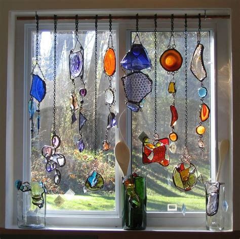Hiding spots to build into your house. | Stained glass ornaments, Stained glass mosaic, Glass art