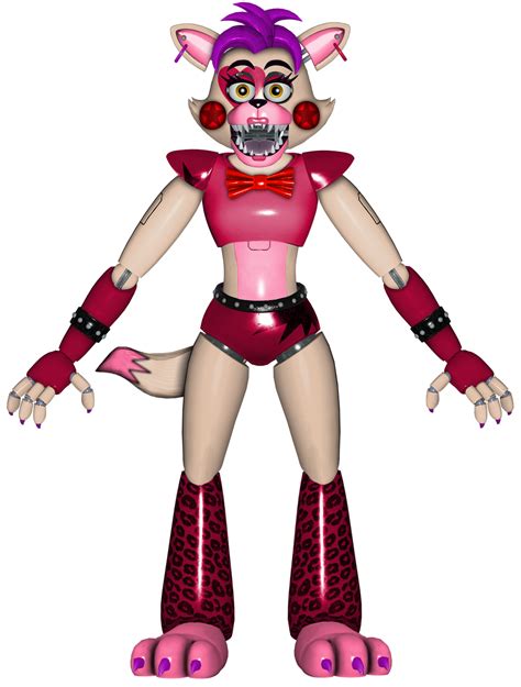 Glamrock Toy Foxy Remake V2 by ajosterio on DeviantArt