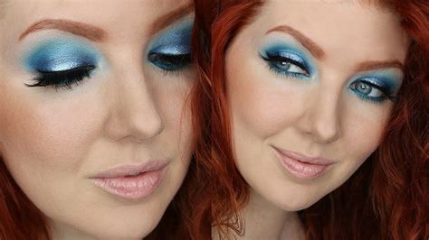 Blue Eyeshadow Tutorial | Drugstore 2 Minute Eyes - YouTube