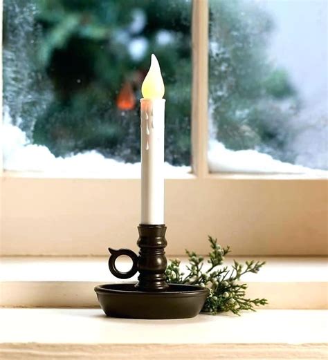 33+ Electric Christmas Candles For Windows Plow And Hearth PNG