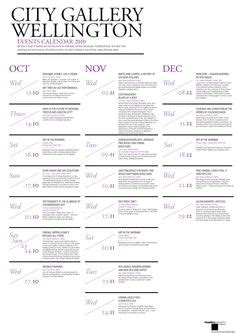 26 Events Calendar Design Ideas | calendar design, events calendar design, calendar