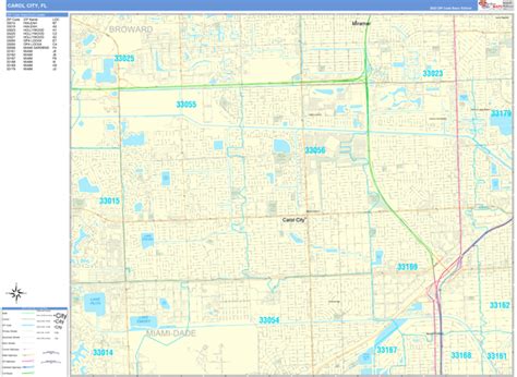 Maps of Carol City Florida - marketmaps.com