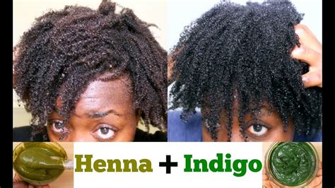 Natural Hair Dye DIY Henna & Indigo For Black Hair from Start To Finish Gray Hair dye | Dyed ...