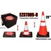 Collapsible Traffic Safety Road Cones - 5 Pack