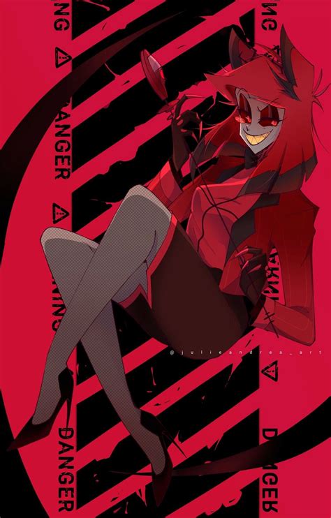 Alastor Hazbin Hotel, Art Nouveau Illustration, Vivziepop Hazbin Hotel, Brah, Genderbend ...