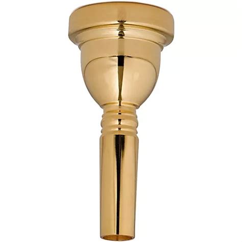 Bach 5G Centennial Large Shank Trombone Mouthpiece in Gold 5G | Musician's Friend