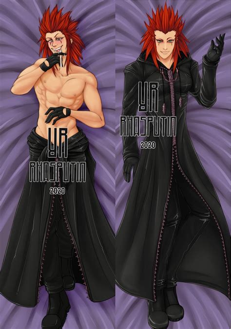 Axel Kingdom Hearts Full sized dakimakura bodypillow case - www.awe ...