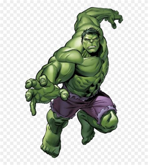 Vector Free Download Action Drawing Hulk - Hulk Comic Png Clipart ...