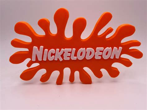 Nickelodeon Splat / Logo / Sign / Shelf Display / Decor / Man - Etsy Canada