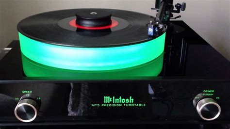 New McIntosh MT5 Turntable - McHappy Extreme - YouTube