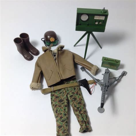 Vintage 1960's Palitoy Action Man Uniform (100% Original) Armoured Car ...