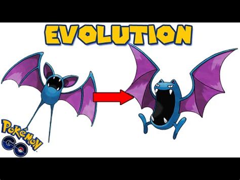 Evolving ZUBAT to GOLBAT (POKEMON GO EVOLUTION) - YouTube