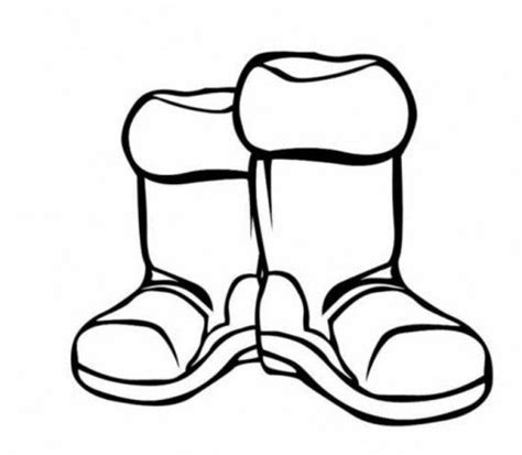 winter boots clipart black and white - Clip Art Library