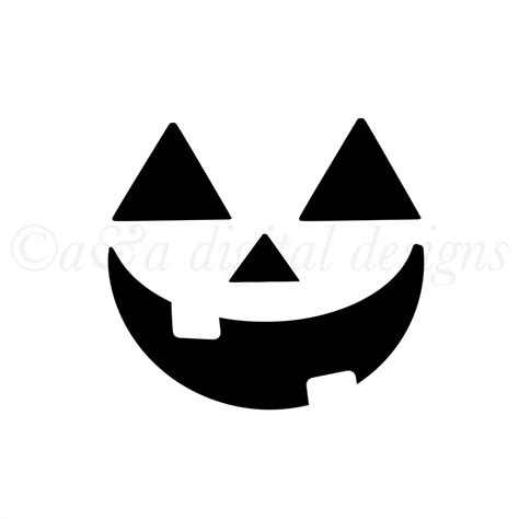 Jack-o-lantern Silhouette-instant Digital Download PNG SVG - Etsy