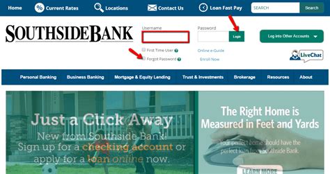 Southside Bank Online Banking Login - CC Bank