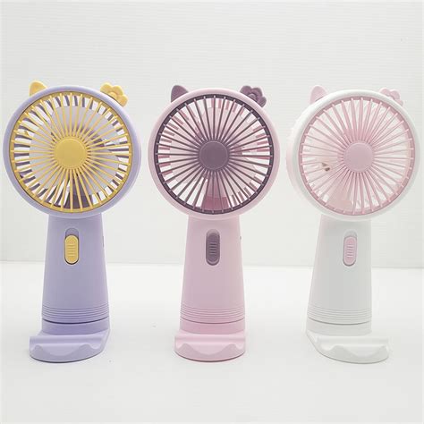 Promo Kipas Angin Portable Mini Fan Terbaru Ada Holder Hp / Mini Fan ...