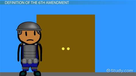 6th Amendment | Definition, Due Process & Examples - Lesson | Study.com