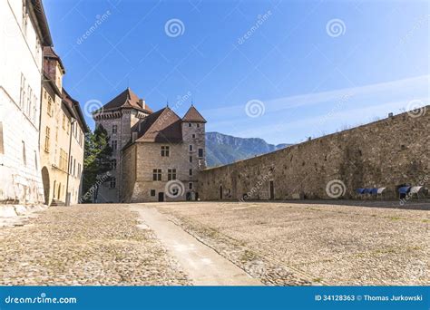 Castle Annecy , France stock image. Image of medieval - 34128363