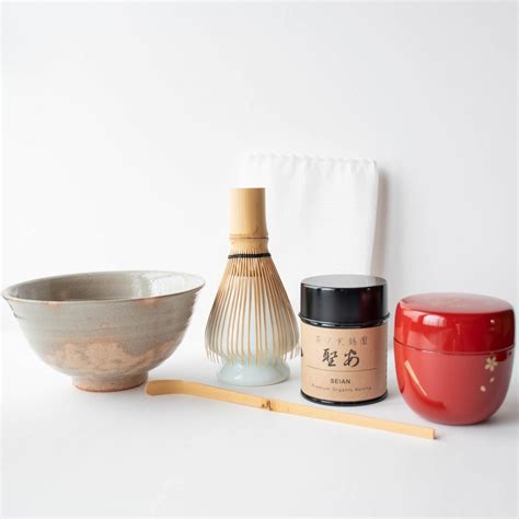 Matcha Tea Set 3 - Ceremony - High Quality Tea Ware - The Tea Crane