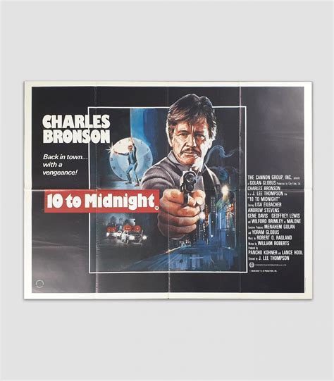 10 to Midnight - Original Movie Posters