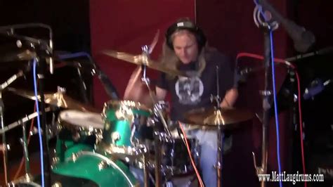 Online Session Drummer Matt Laug recording at Studio City Sound - YouTube