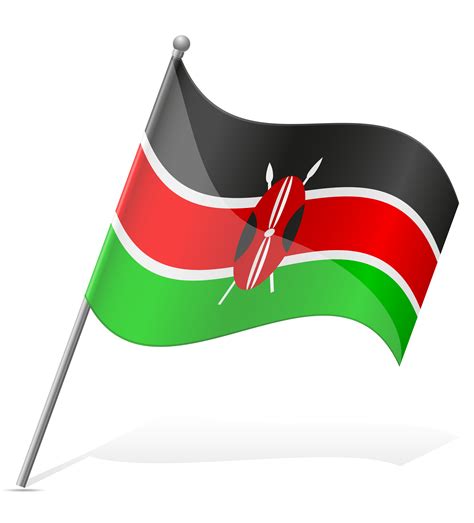 flag of Kenya vector illustration 509144 Vector Art at Vecteezy