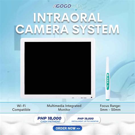 Intraoral Camera - 5 Megapixels/17 inches – Gogomed Supplies