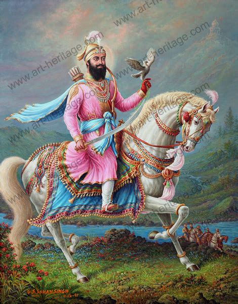 GGS-2 – Guru Gobind Singh Ji Painting 7 – Art Heritage