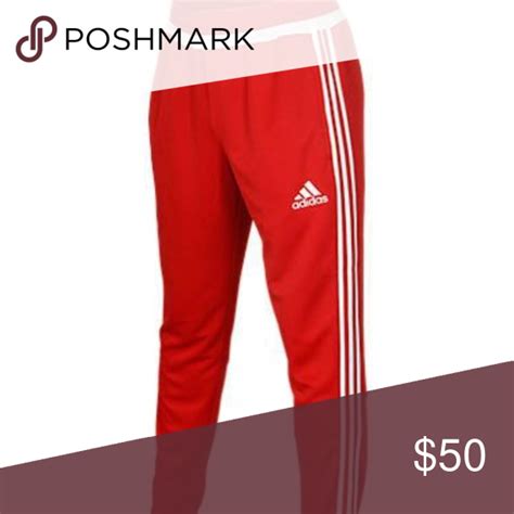 Red Tiro Adidas Joggers | Adidas joggers, Adidas women, Joggers