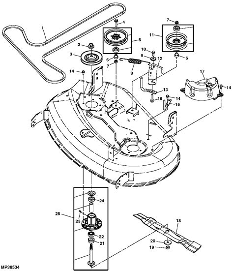 John Deere Z335e Parts Diagram