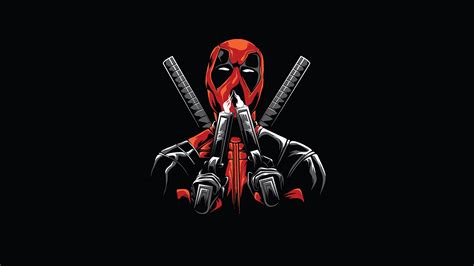 2560x1440 Resolution Deadpool Minimal 1440P Resolution Wallpaper ...