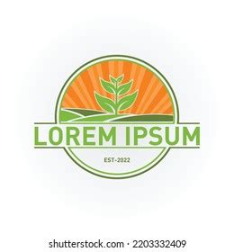 Agro Farm Logo Vector Agriculture Vector Stock Vector (Royalty Free) 2203332409 | Shutterstock