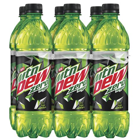 Mountain Dew Zero Sugar - 6pk/16.9 fl oz Bottles – BrickSeek