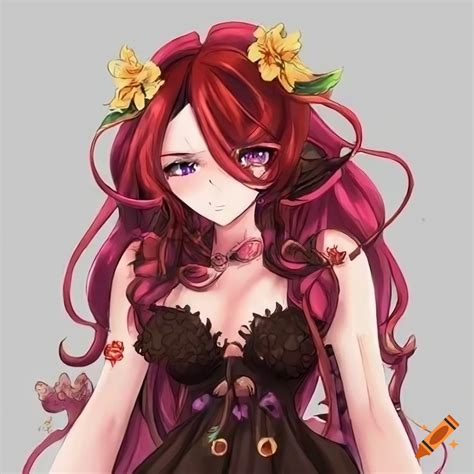 Persephone in anime style