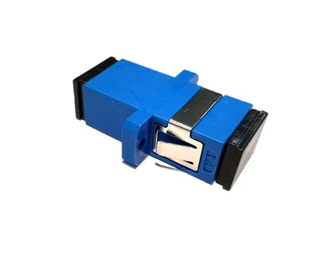 SC/PC Adapter, SM, Simplex, with Flange, Ceramic Sleeve