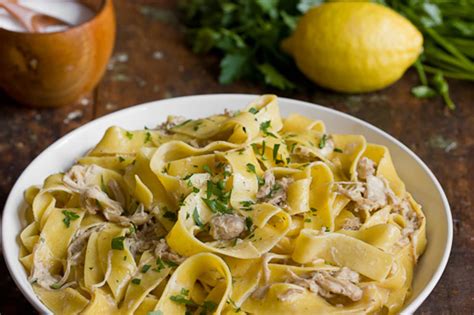 Pasta Recipe: Creamy Braised Chicken with Pappardelle | Kitchn