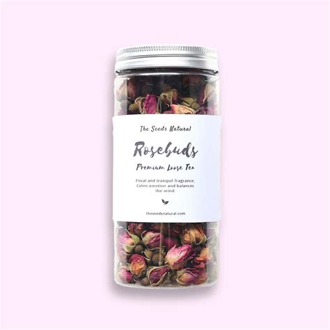 The Seeds Natural - Rose Bud Tea - Rose Tea - Rosebud Tea - Premium Loose Tea | Shopee Malaysia