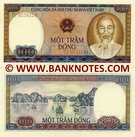 Viet Nam 100 Dong 1980 - Vietnamese Currency Bank Notes, Asian Paper Money, Banknotes, Banknote ...