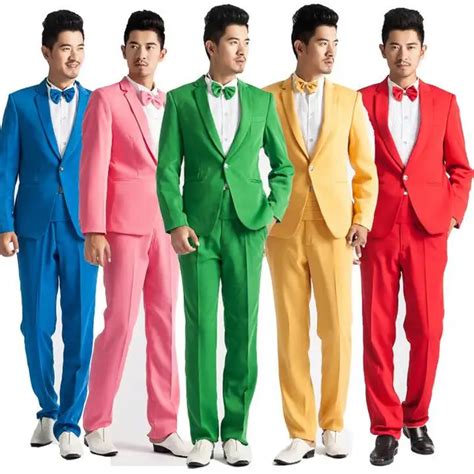 2017 Latest Coat Pant Designs Colorful Suits Men Costume Skinny Perform Blazer Show Stage Party ...