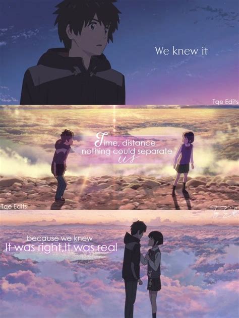 Anime Kimi No Nawa/Your Name Anime Love Quotes, Manga Quotes, Anime ...